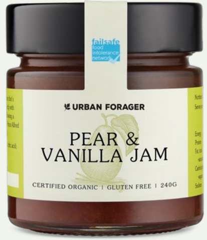 Urban Forager Pear & Vanilla Jam 240g