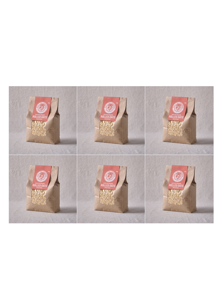 Premium Australian Rolled Oats 850g Carton of 6