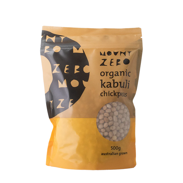 Mount Zero Organic Kabuli Chickpeas 500g