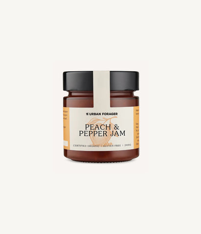 Urban Forager Peach Pepper Jam 240g