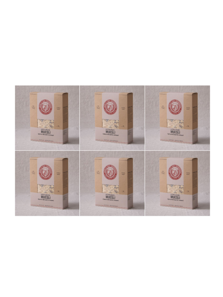Muesli (Apricot Almond & Linseed) 1kg Carton of 6