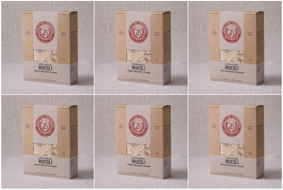 Muesli (Apricot Almond & Linseed) 1kg Carton of 6