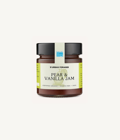 Urban Forager Pear & Vanilla Jam 240g
