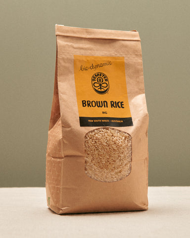 Demeter Bio Dynamic Brown Rice 1kg