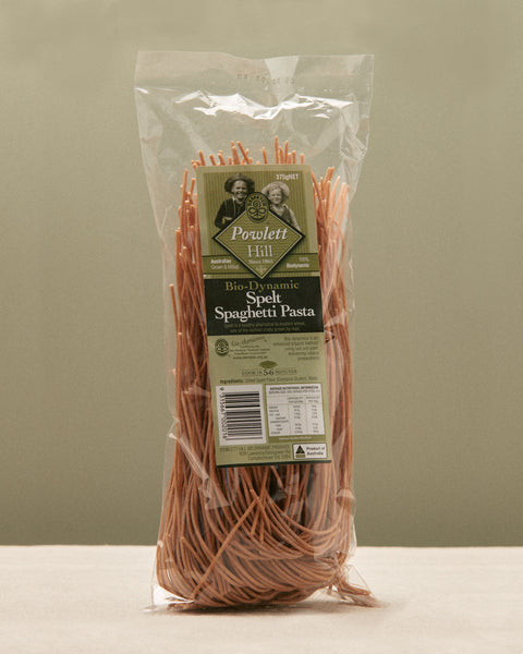 Powlett Hill Bio-dynamic Spelt Spaghetti 375g